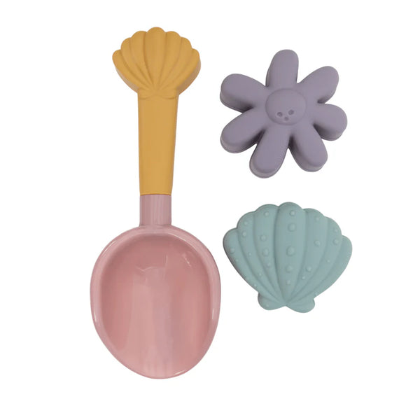 Little Dutch - Sand Shapes Beach Set - Dreamy Mermaid (3 Pack) - Mabel & Fox