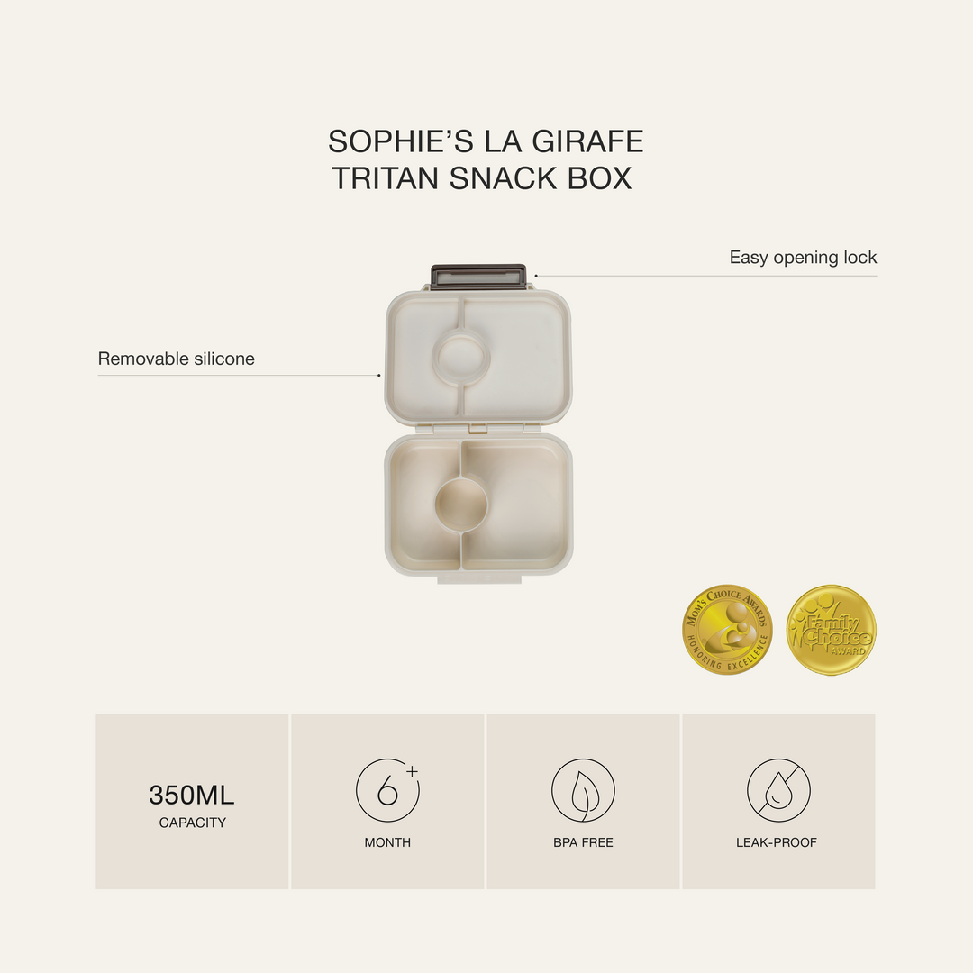 Citron - Tritan Snack Box - Sophie La Girafe