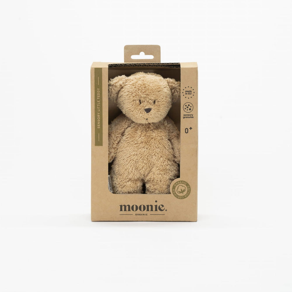 Moonie – Sensory Little Teddy – Cappuccino - Mabel & Fox
