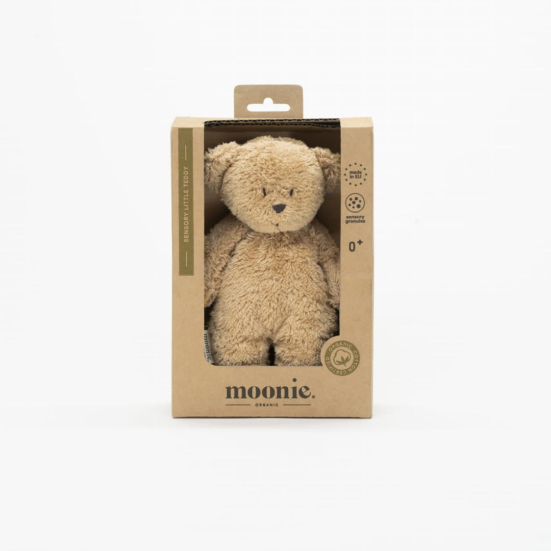 Moonie – Sensory Little Teddy – Cappuccino - Mabel & Fox