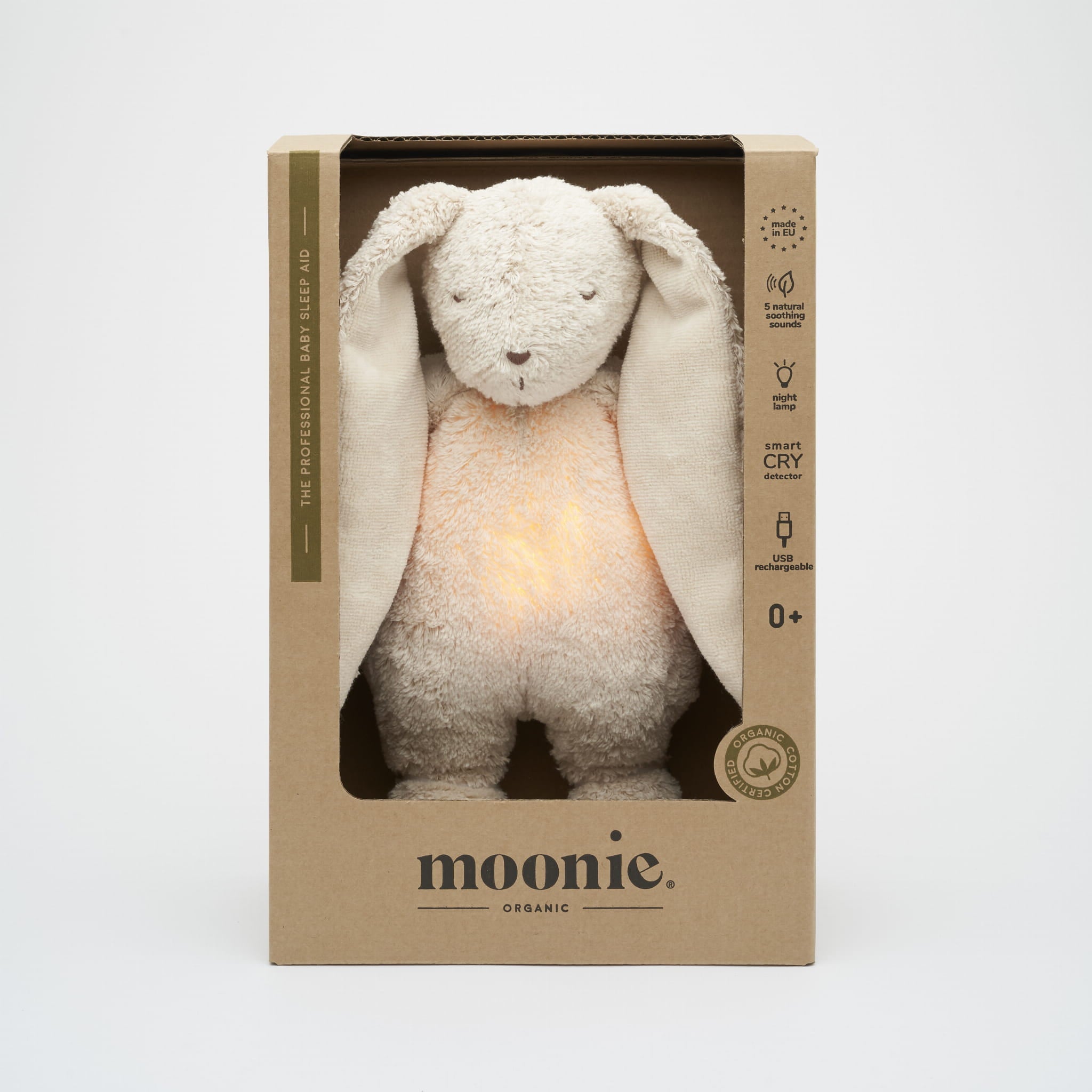 Moonie - The Humming Bunny With Lamp - Sand Nature | Mabel & Fox