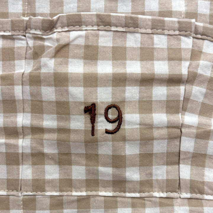 Sample Sale (Imperfect) Mabel & Fox - Advent Calendar - Gingham - Mabel & Fox