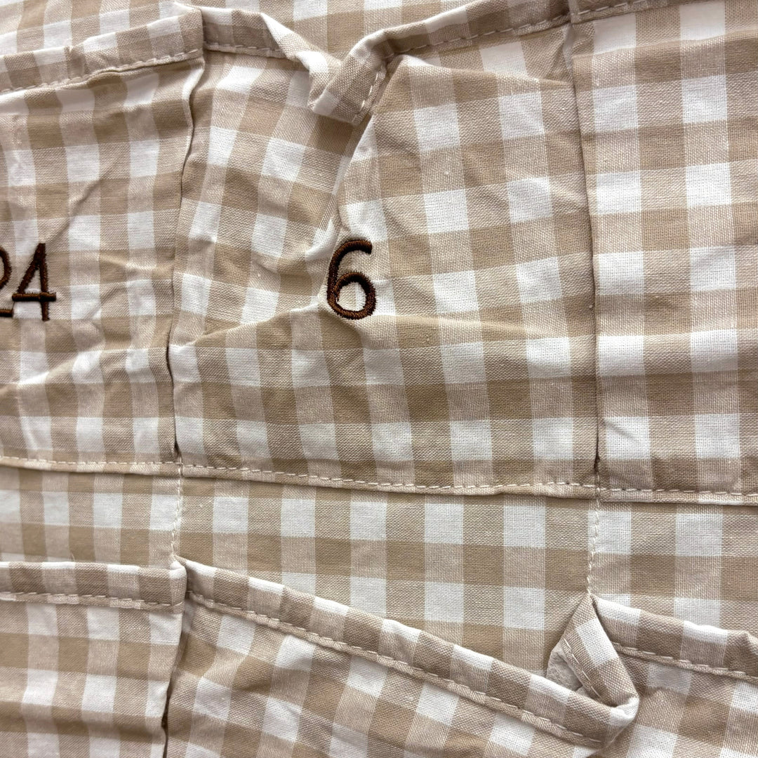 Sample Sale (Imperfect) Mabel & Fox - Advent Calendar - Gingham - Mabel & Fox