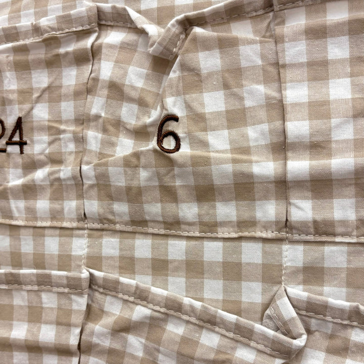 Sample Sale (Imperfect) Mabel & Fox - Advent Calendar - Gingham - Mabel & Fox