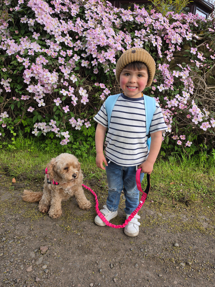 Mabel & Fox - Personalised Kids Mini Backpack - Blue - Mabel & Fox