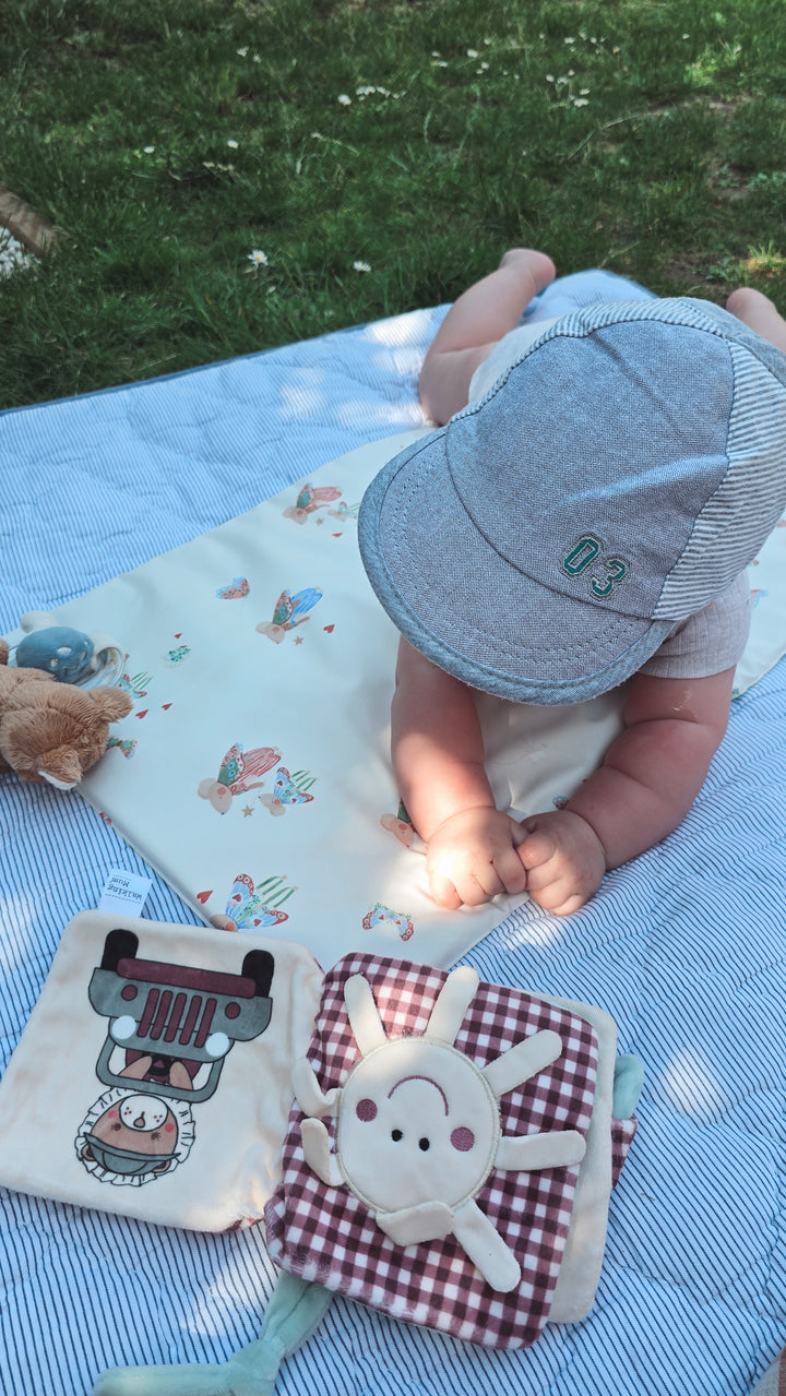 Mabel & Fox - Travel Changing Mat - Butterfly Mice - Mabel & Fox