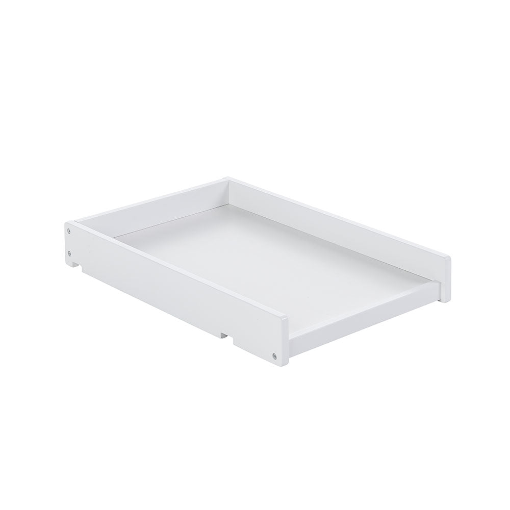 OBaby - Bantam Space Saver Cot & Cot Top Changer - White