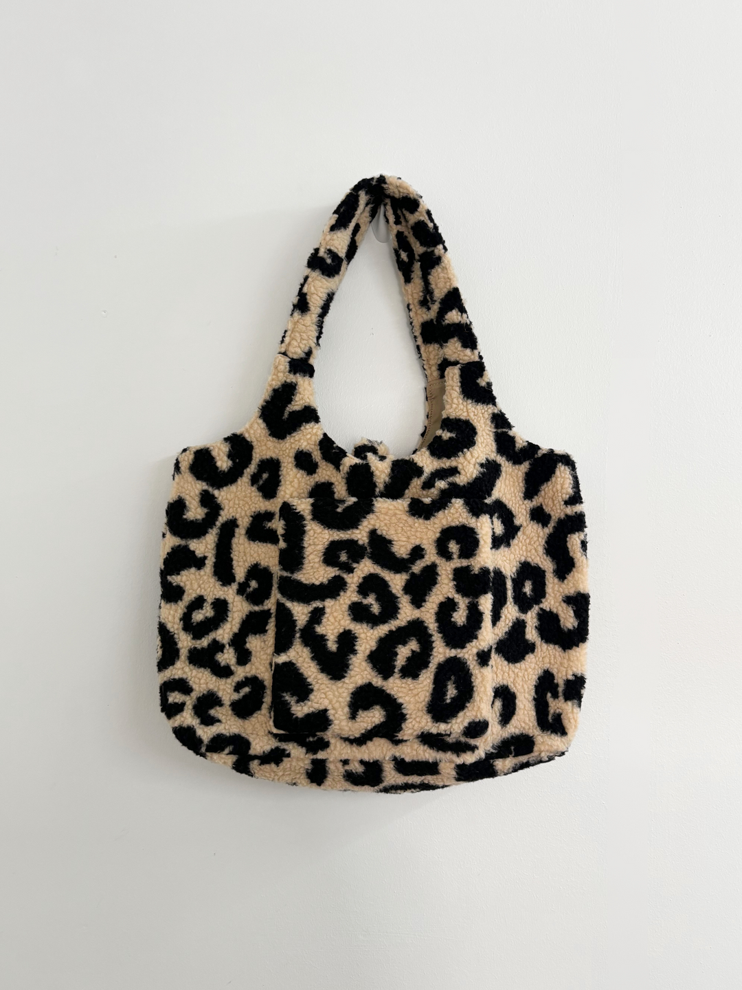 Mabel Fox Teddy Tote Bag Leopard