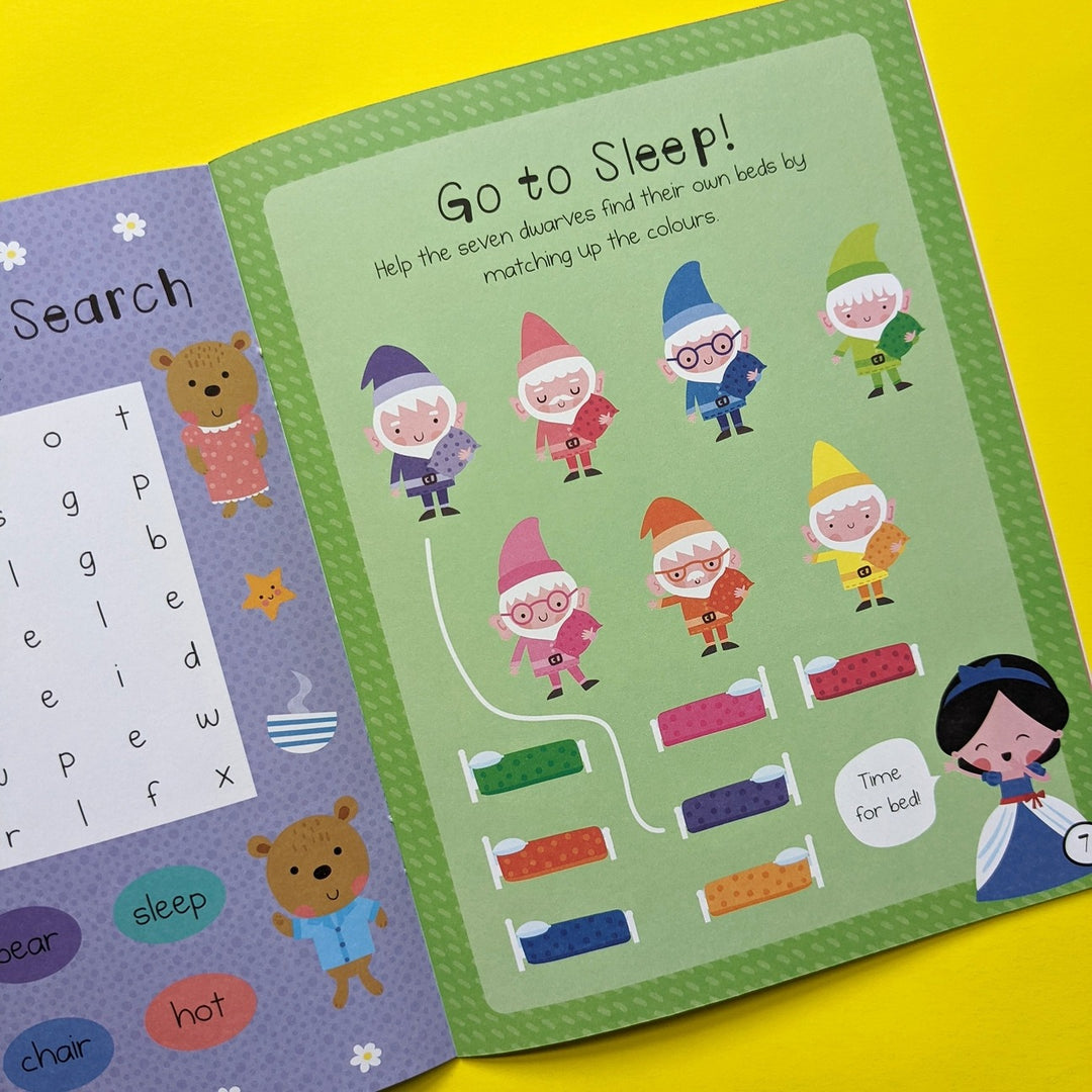 Fairy Tale Board Game Set & Activity Book