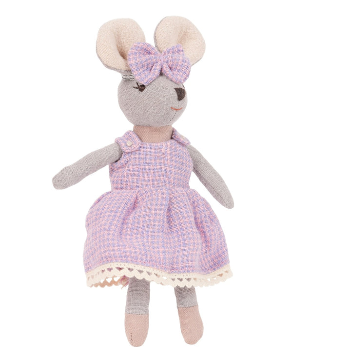 LEVLOVS - Violet Mouse In A Box & Bedding