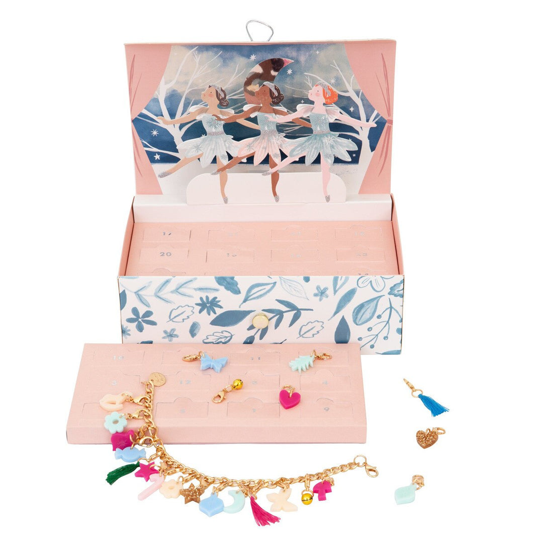 Meri Meri - Winter Ballerina Charm Bracelet Advent Calendar - Mabel & Fox