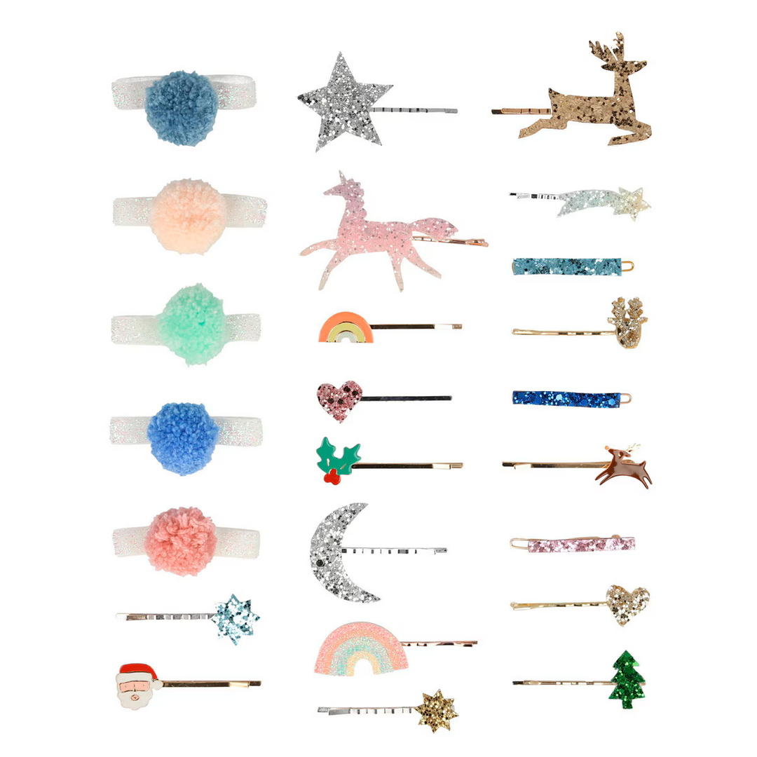 Meri Meri - Hair Accessories Advent Calendar - Mabel & Fox