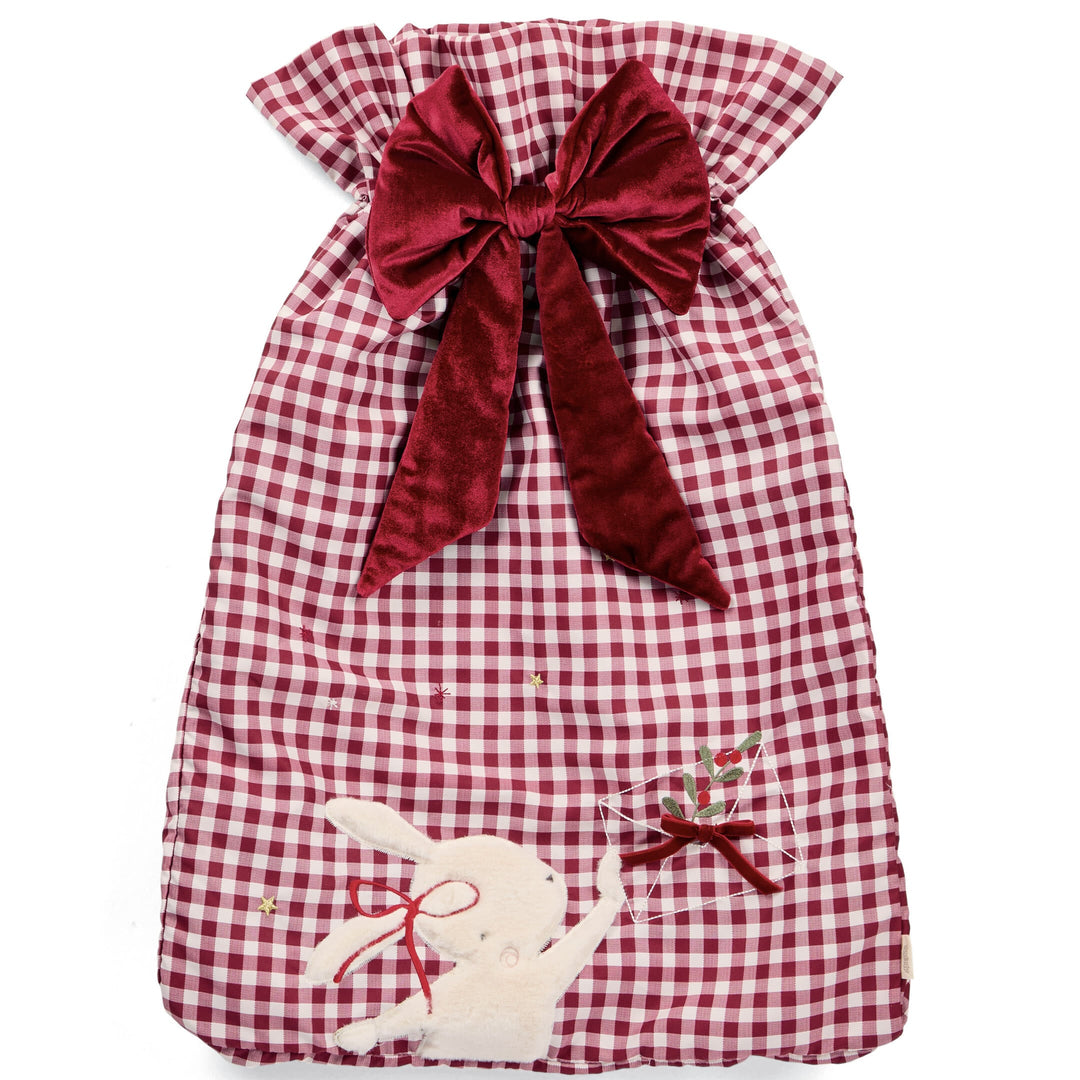 Mamas & Papas - Large Christmas Sack - Gingham 2026