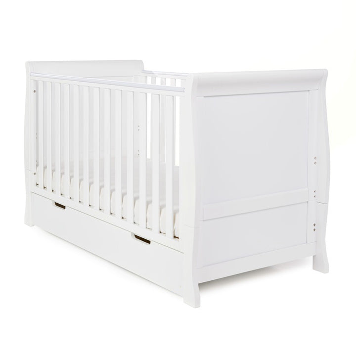 OBaby - Stamford Classic Cot Bed - White