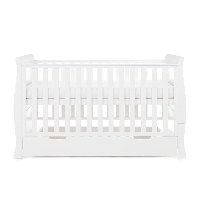 OBaby - Stamford Classic Cot Bed - White