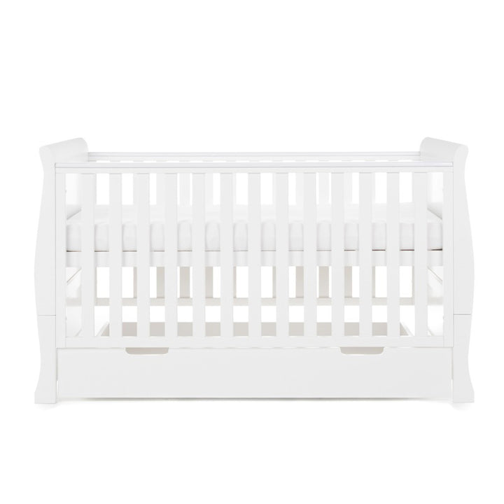 OBaby - Stamford Classic Cot Bed - White