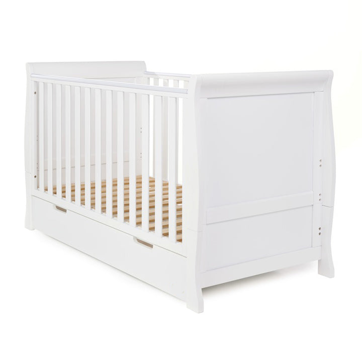 OBaby - Stamford Classic Cot Bed - White