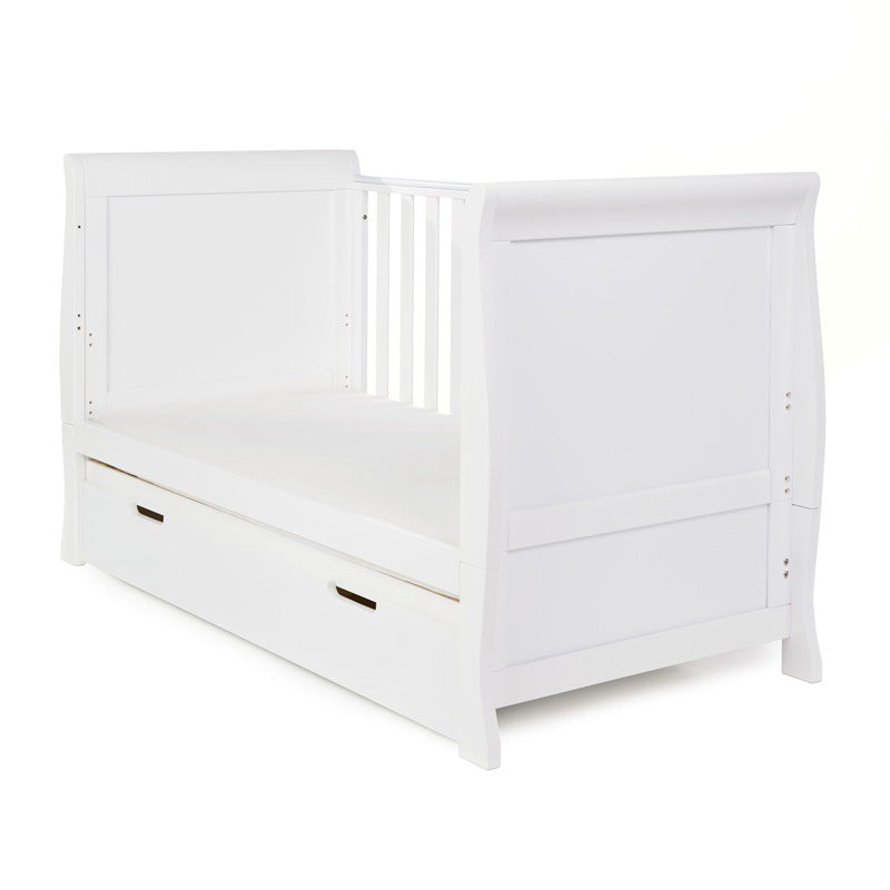 OBaby - Stamford Classic Cot Bed - White