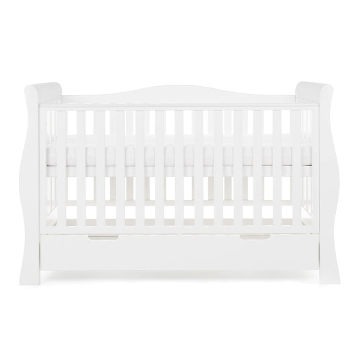 OBaby - Stamford Luxe Cot Bed - White