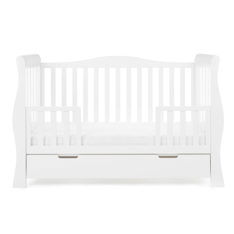 OBaby - Stamford Luxe Cot Bed - White