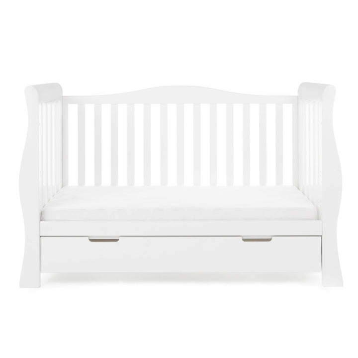 OBaby - Stamford Luxe Cot Bed - White