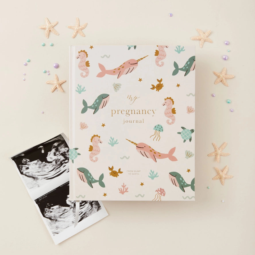 Blush & Gold - Pregnancy Journal - Sea Friends