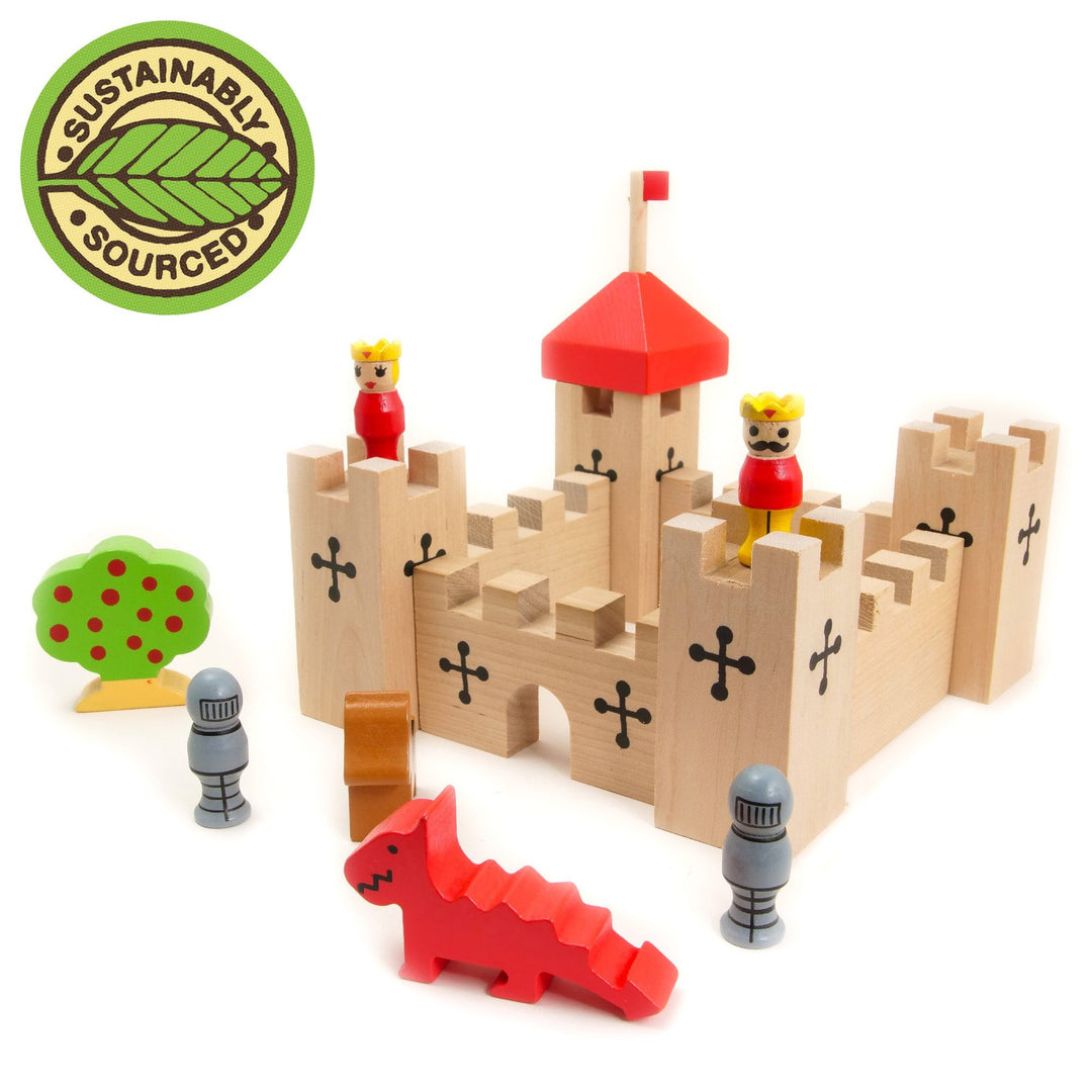House Of Marbles - Wooden Castle Playset