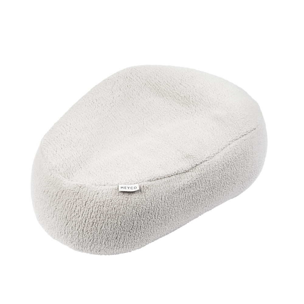 Meyco - Nursing Pillow Relax Cover - Teddy Greige - Mabel & Fox