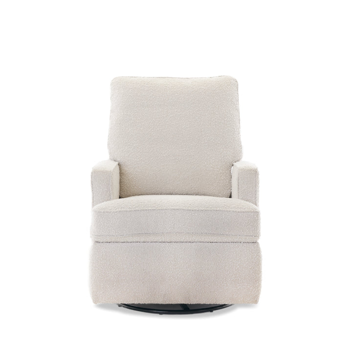 OBaby - Madison Swivel Glider Recliner Chair - Boucle