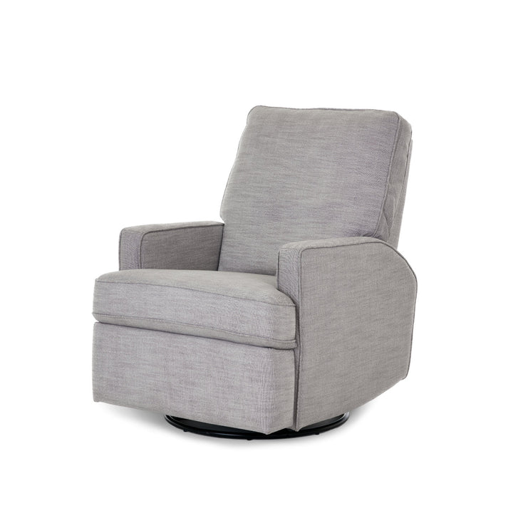 OBaby - Madison Swivel Glider Recliner Chair - Pebble