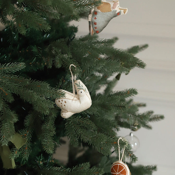 Avery Row - Christmas Tree Decorations  - Peace & Joy (3 Pack)