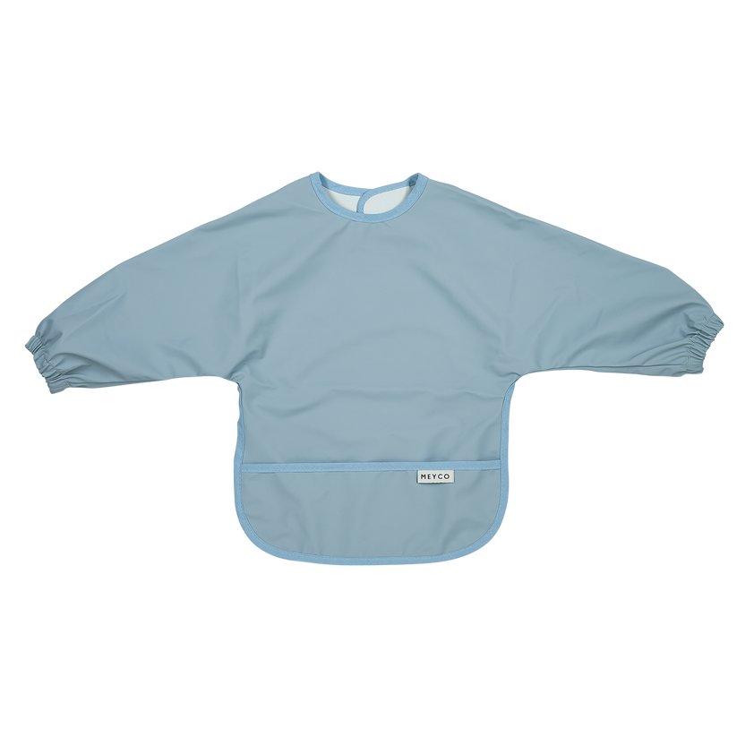 Meyco – Bib with Sleeves – Jeans Blue