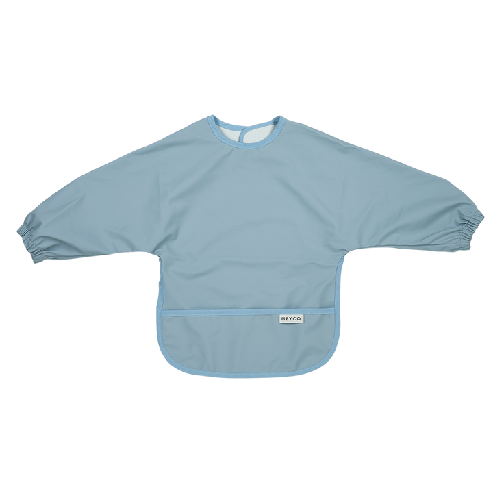 Meyco – Bib with Sleeves – Jeans Blue