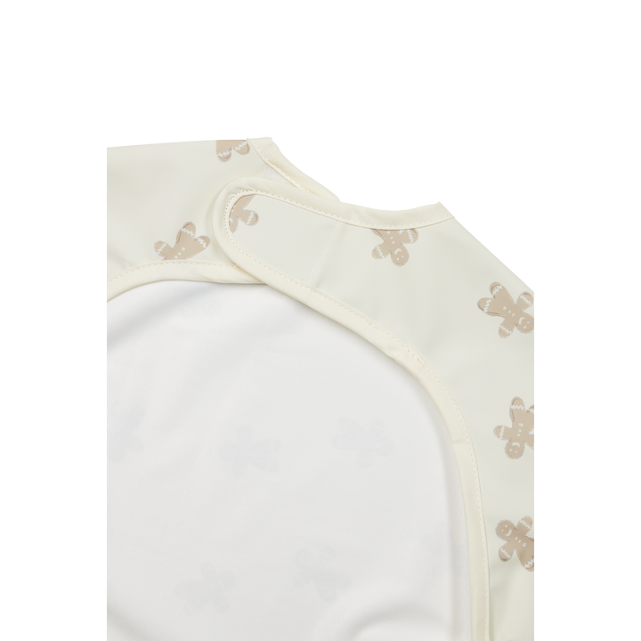 Meyco - Long Sleeved Bib - Gingerbread