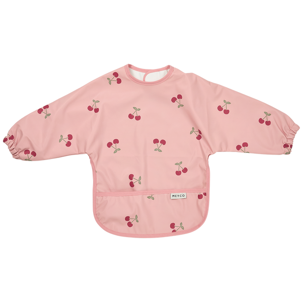 Meyco – Bib with Sleeves – Cherry Soft Rose