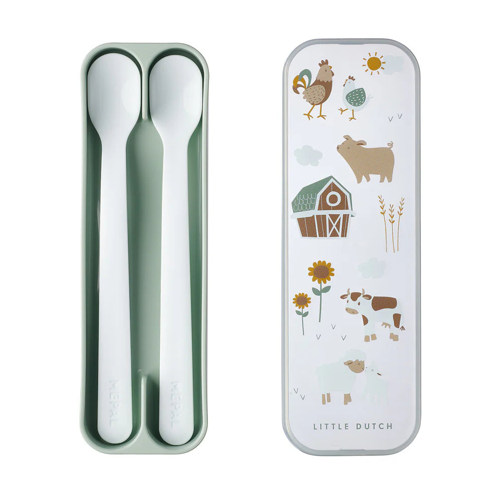 Little Dutch - Feeding Spoon - Little Farm (2 Pack)