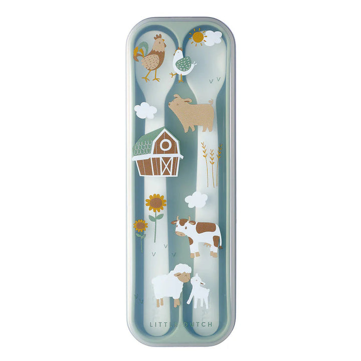 Little Dutch - Feeding Spoon - Little Farm (2 Pack)