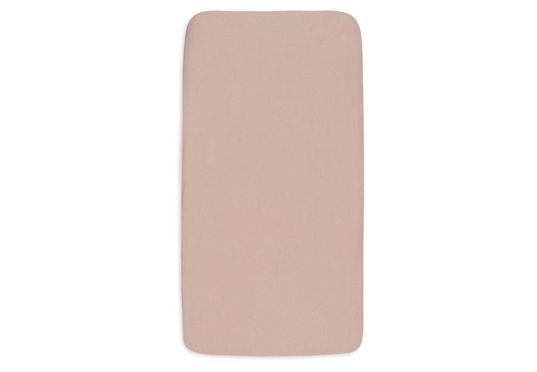 Jollein -Fitted Sheet Jersey 60x120cm - Wild Rose/Ivory - 2 Pack