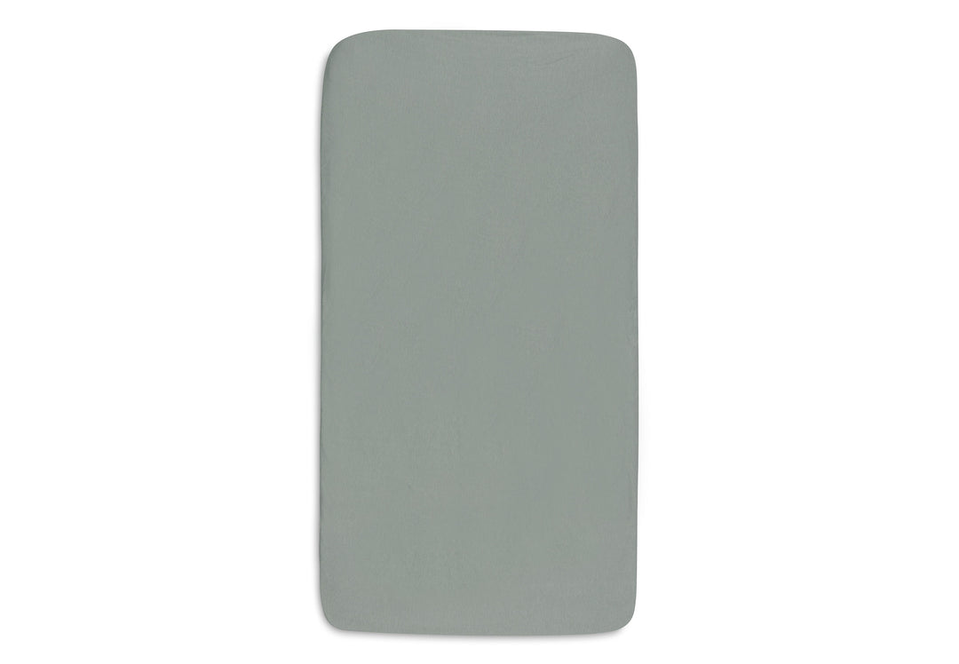 Jollein - Fitted Sheet Jersey 60x120cm - Sea Green/Ivory - 2 Pack