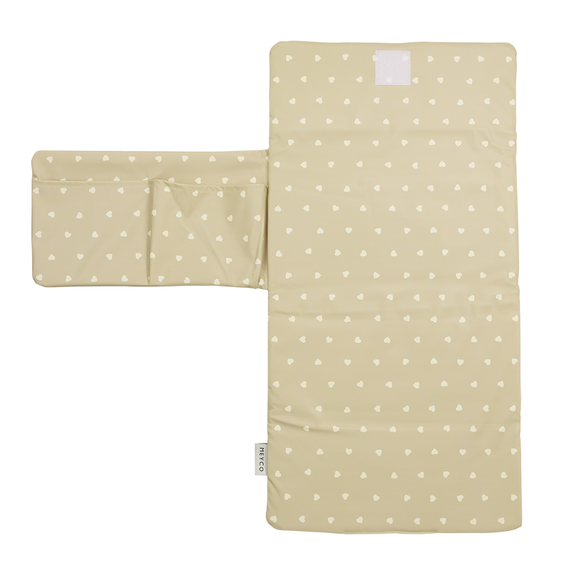 Meyco – Travel Changing Mat – Sweet Heart Sand/Soft Sand