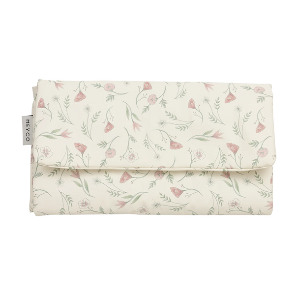 Meyco - Travel Changing Mat - Flower Multicolour - Mabel & Fox