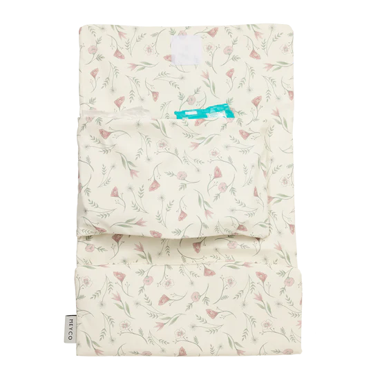 Meyco - Travel Changing Mat - Flower Multicolour - Mabel & Fox