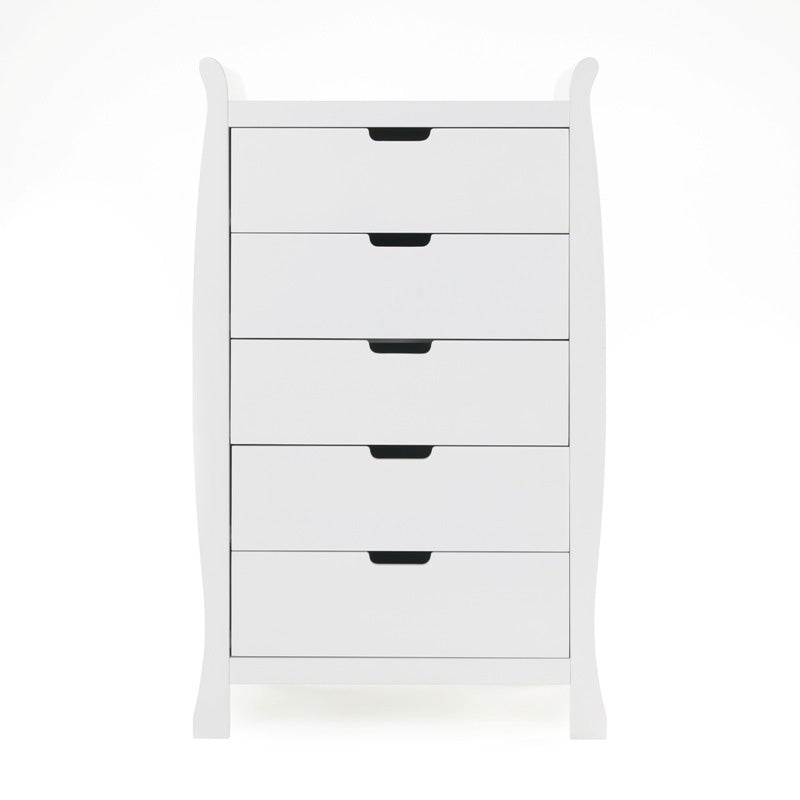 OBaby - Stamford Tall Chest of Drawers - White