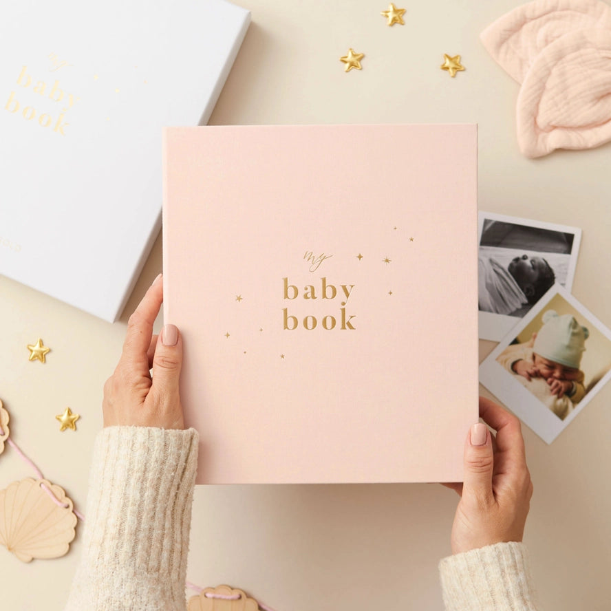 Blush & Gold - Baby Book - Blush