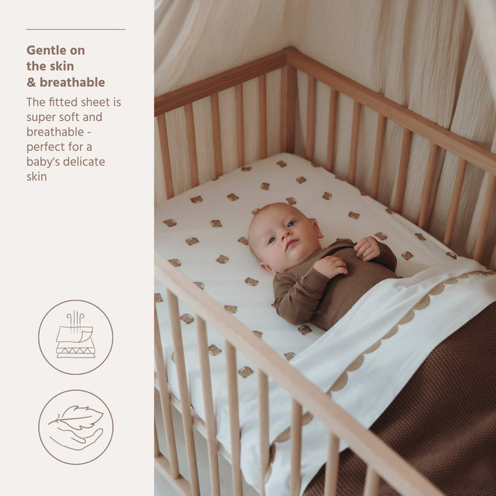 Meyco - Fitted Jersey Sheet - Bear