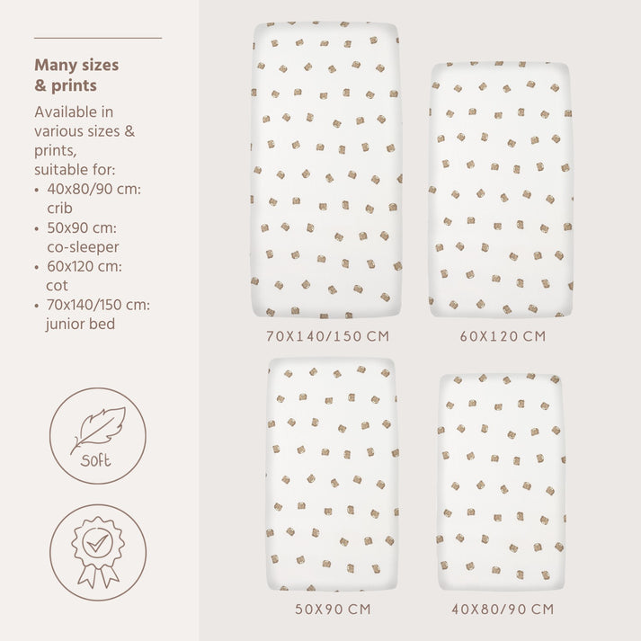 Meyco - Fitted Jersey Sheet - Bear