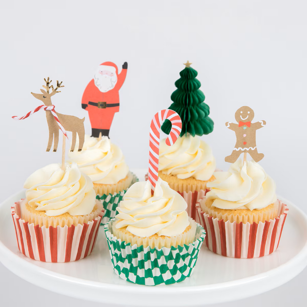 Meri Meri - Festive House Cupcake Kit - Mabel & Fox
