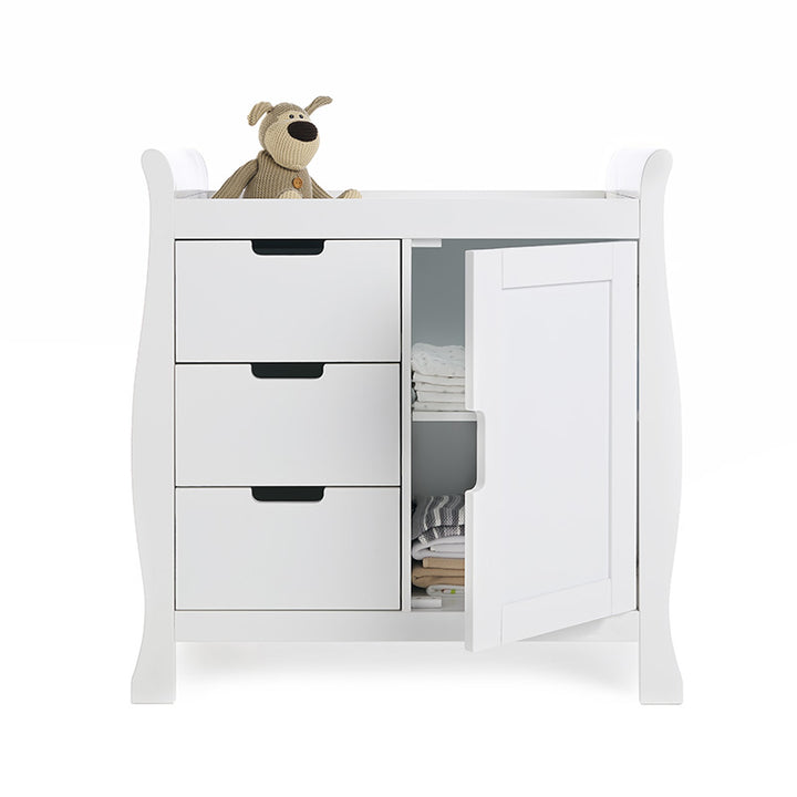 OBaby - Stamford Closed Changing Unit - White