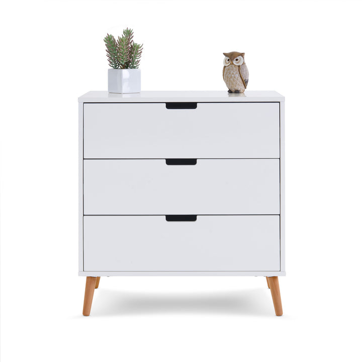 OBaby - Maya Changing Unit - White with Natural