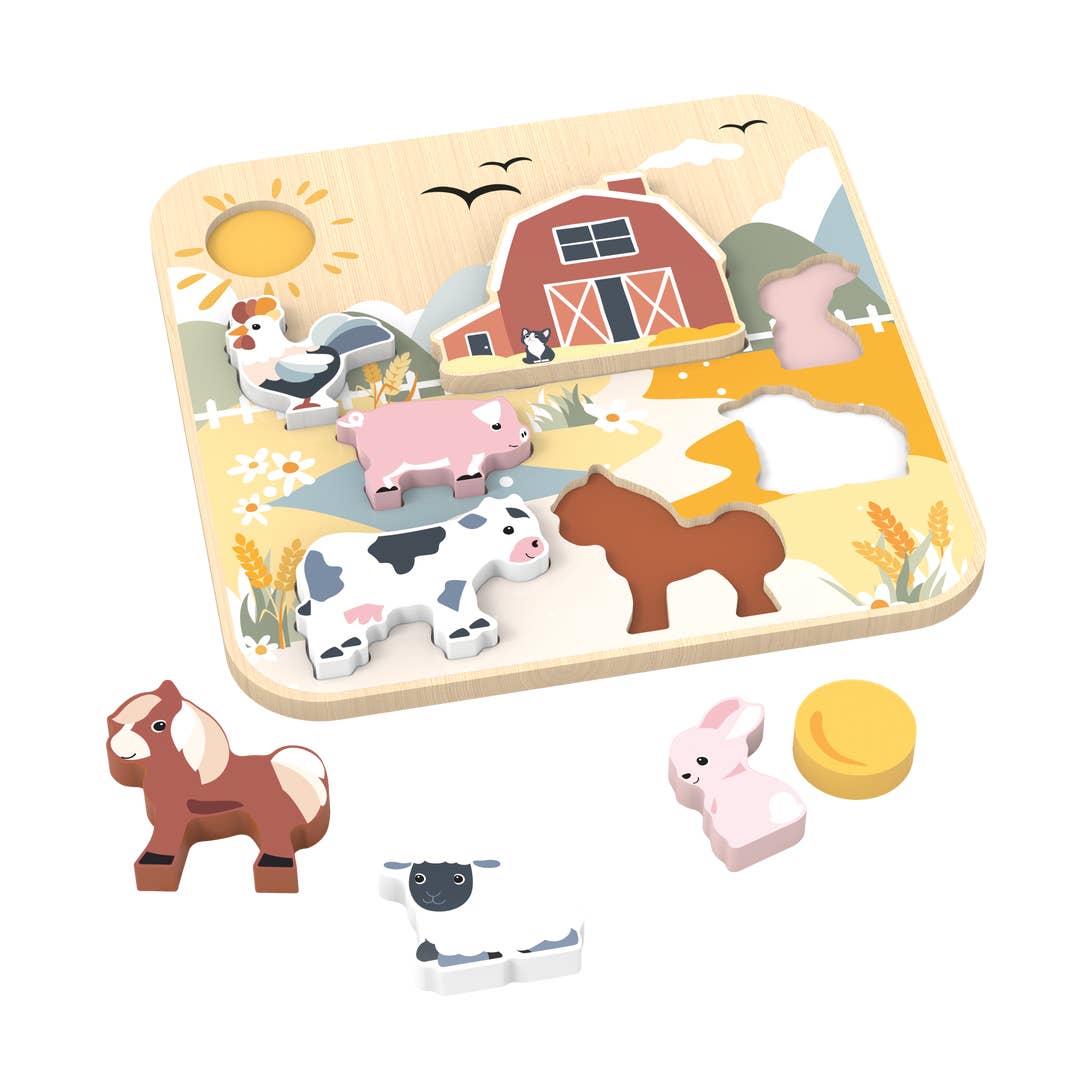 Speedy Monkey – Farm Chunky Puzzle